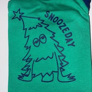 Gap PAJAMAS SET green Christmas size 6, comfy PJs, 15% off bundles NWT